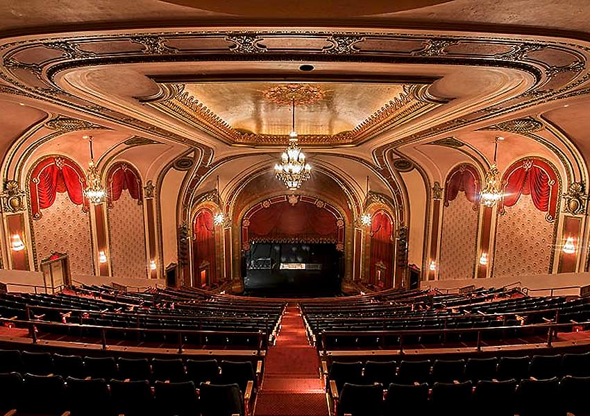 The Riverside Theater is the only one of six grand Vaudeville/movie theater...